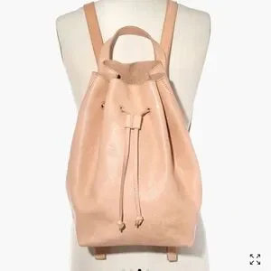 Madewell | Bags | Madewell Somerset Tan Leather Mini Bucket  display picture 3
